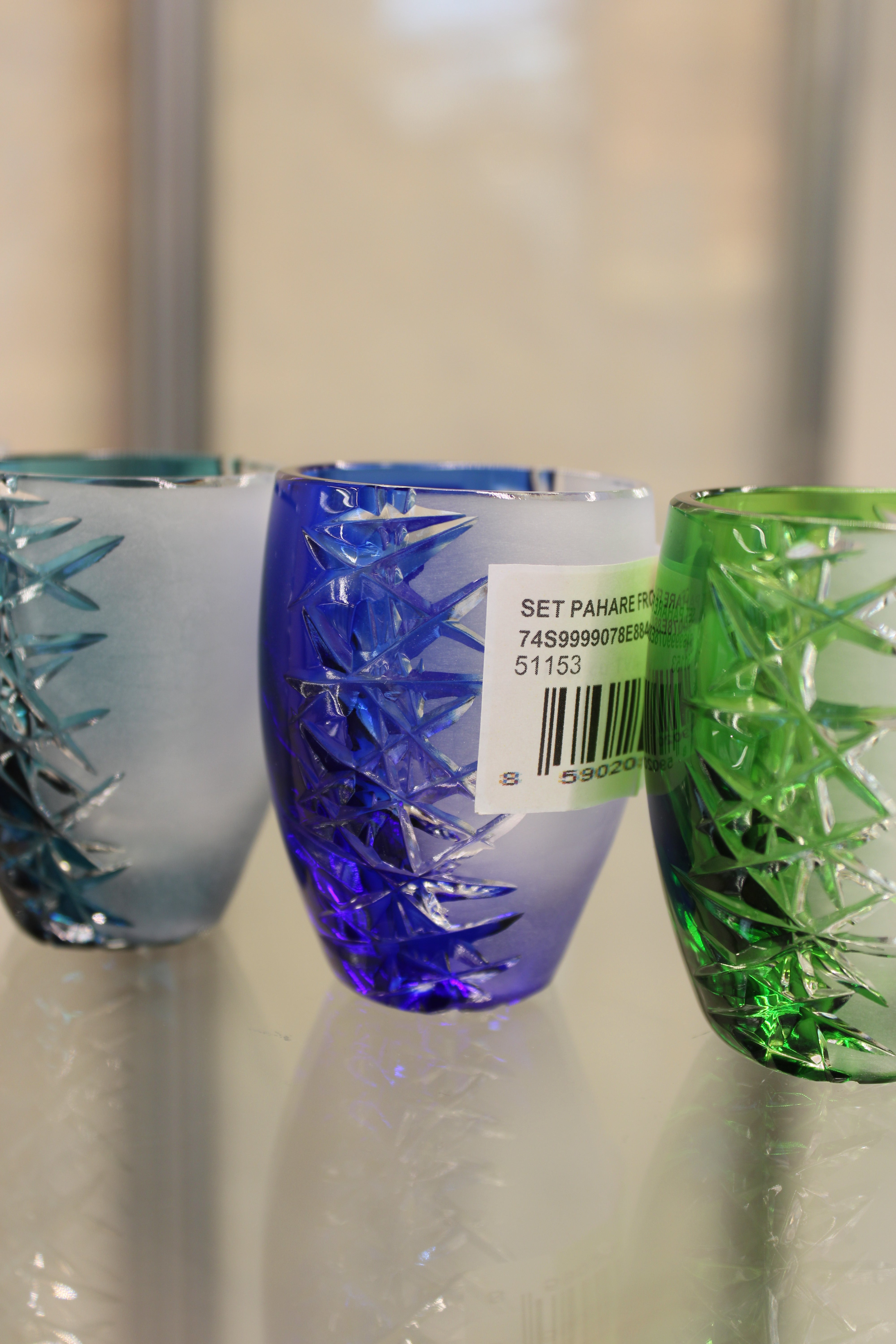 Set 6 Pahare Frozen - 50 ml - multicolor