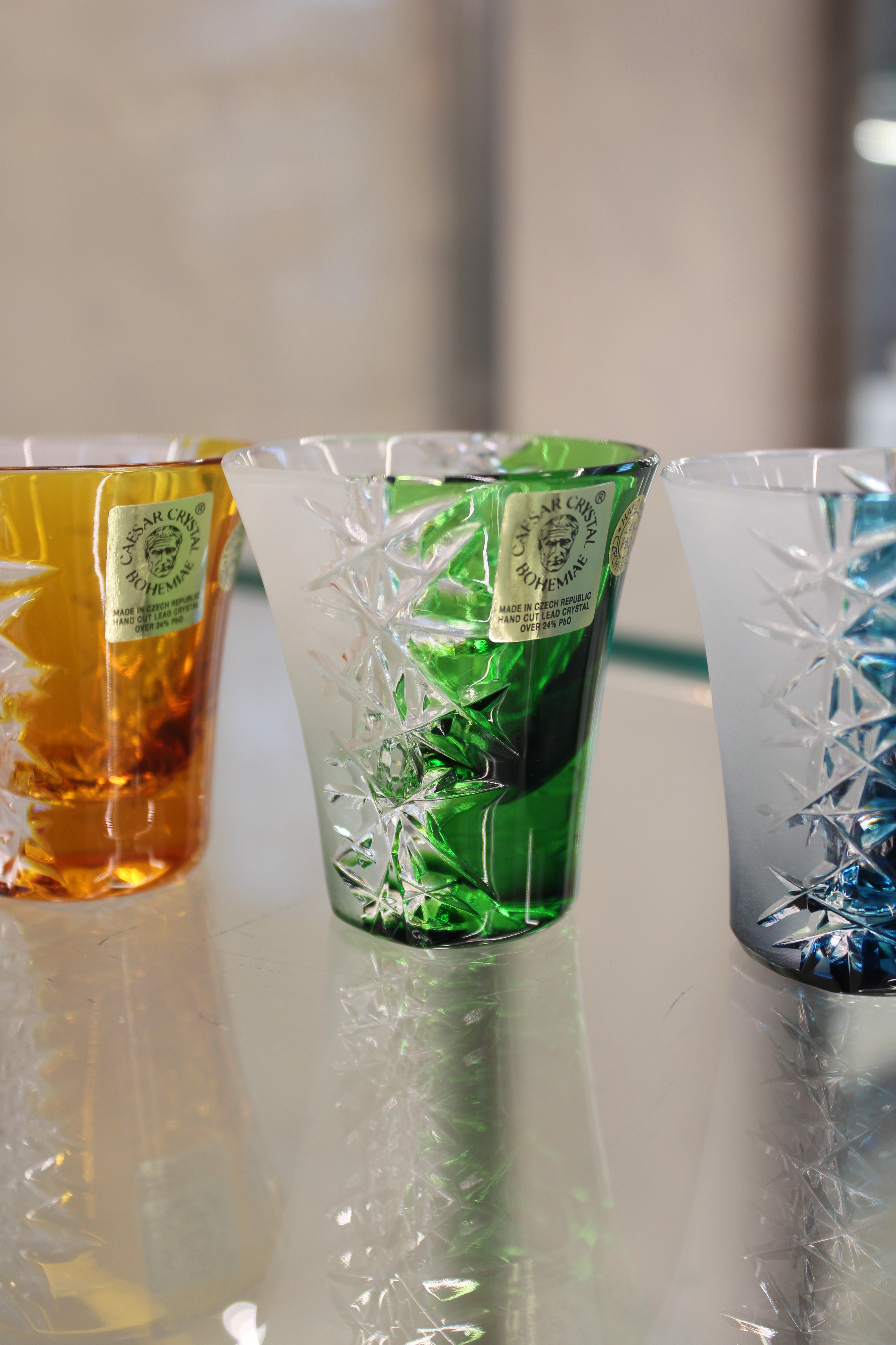 Set 6 Pahare Liqueur Frozen - 45 ml - multicolor