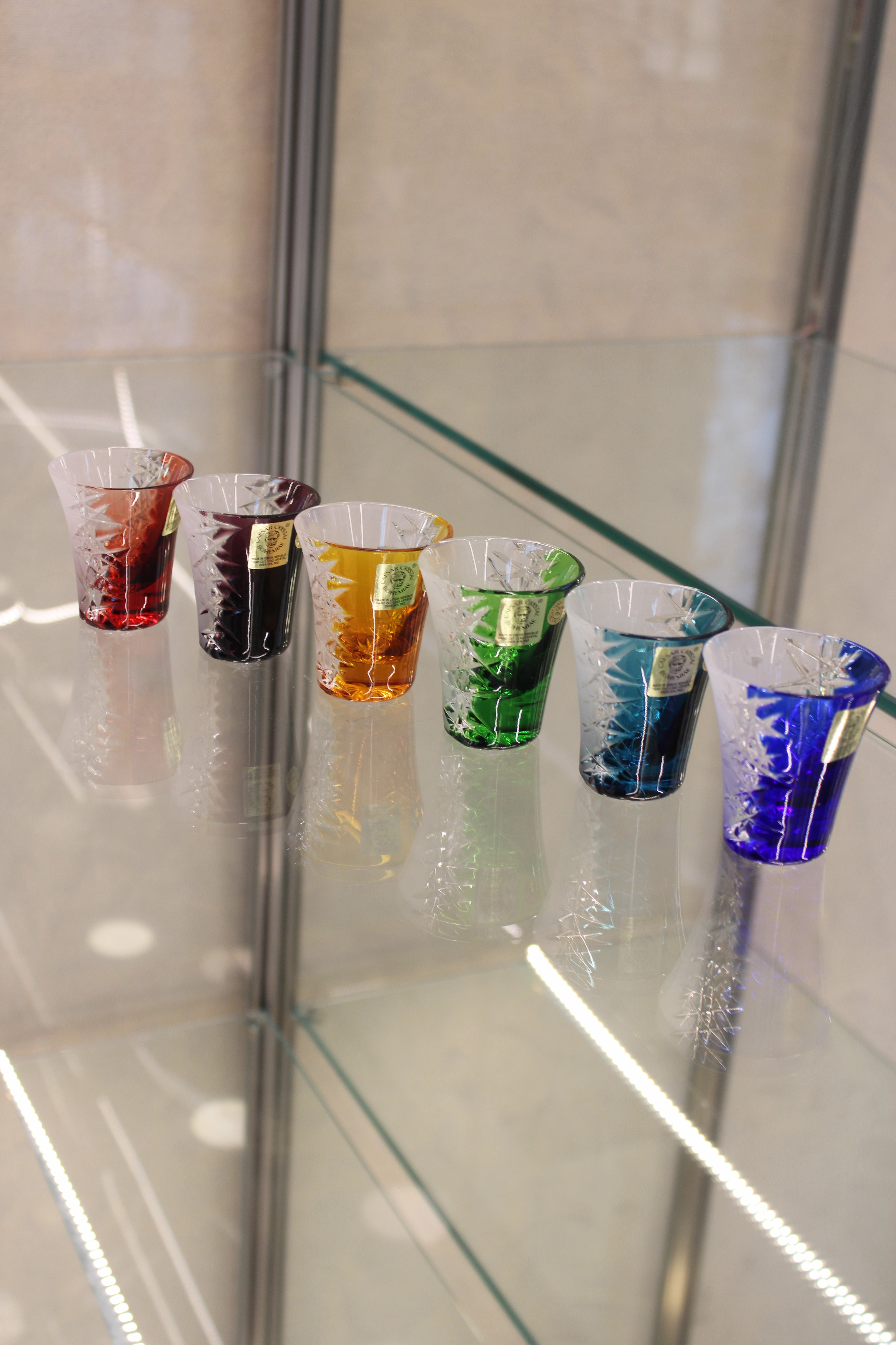 Set 6 Pahare Liqueur Frozen - 45 ml - multicolor