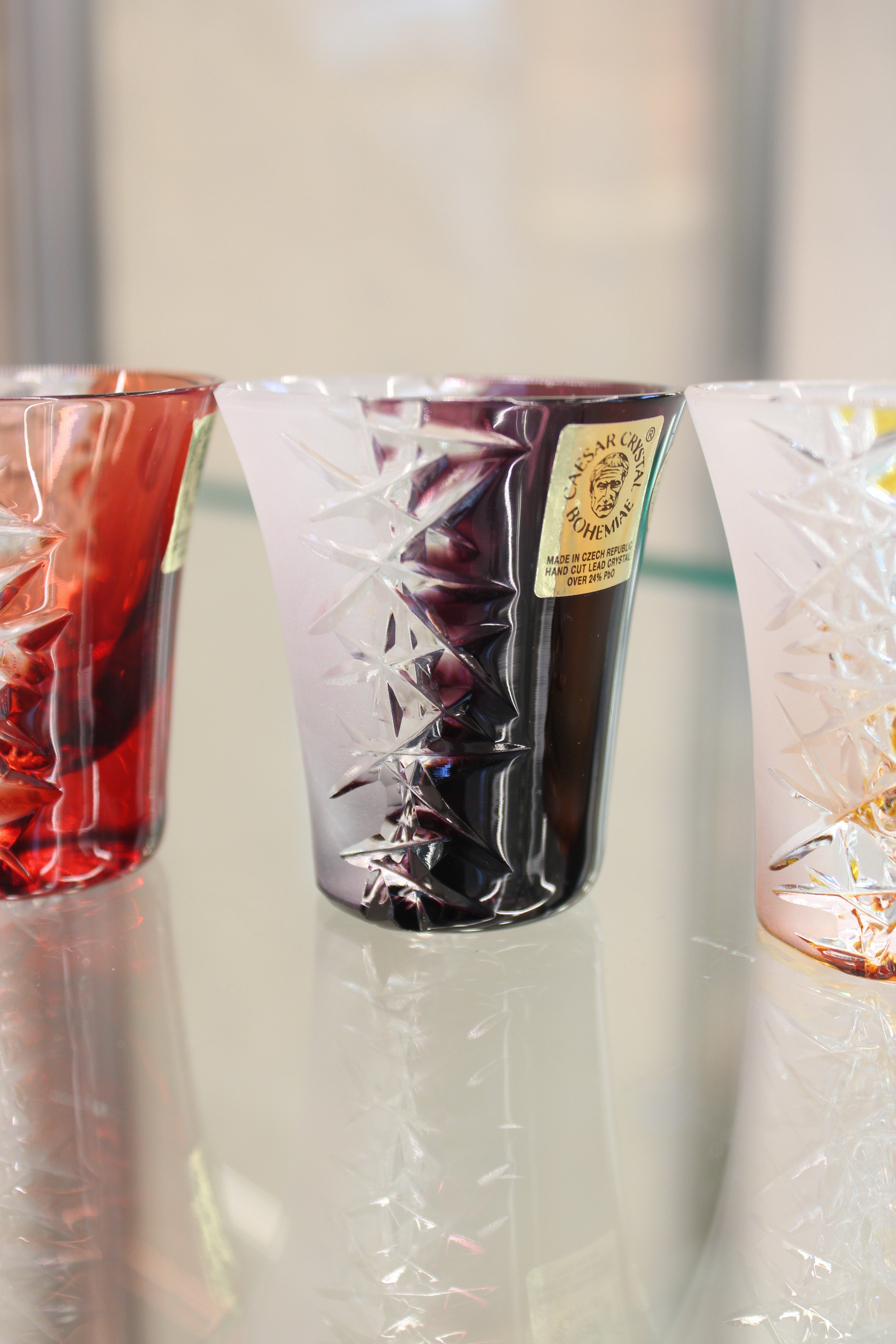 Set 6 Pahare Liqueur Frozen - 45 ml - multicolor