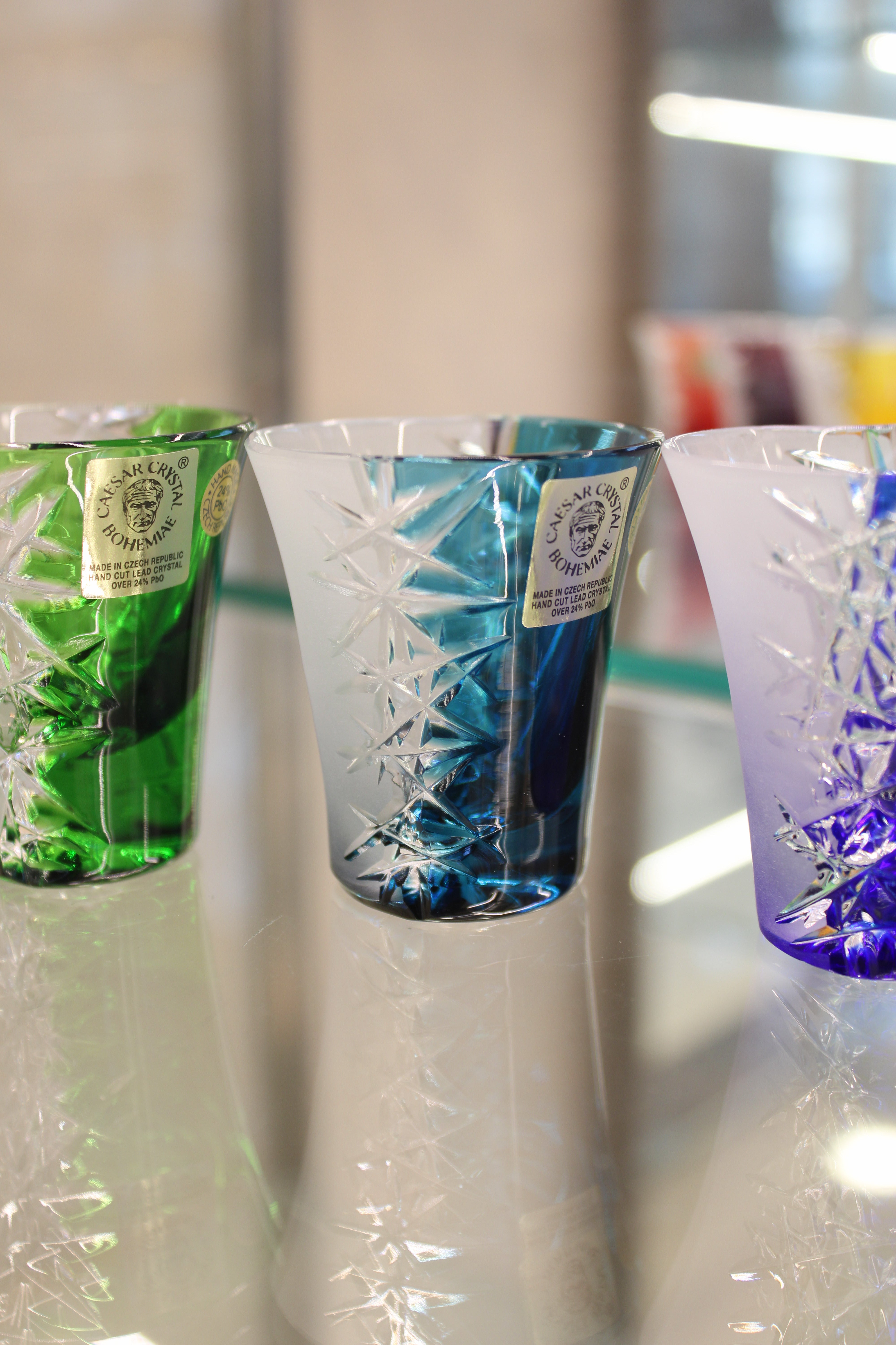 Set 6 Pahare Liqueur Frozen - 45 ml - multicolor