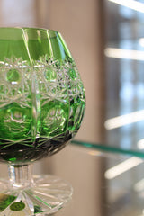 Set 2 Pahare Brandy Petra - 300 ml - verde