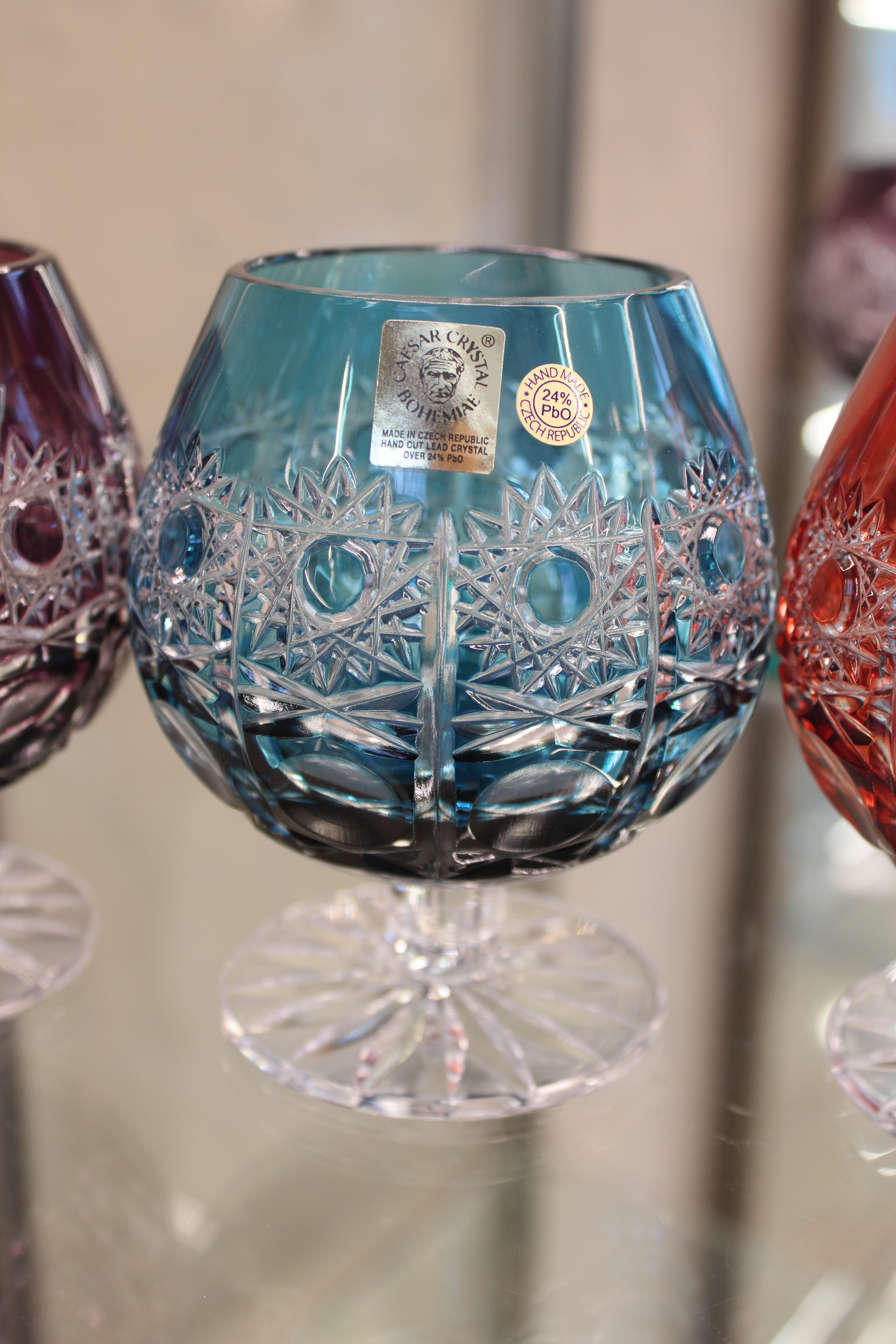 Set 6 Pahare Brandy Petra - 300 ml - multicolor