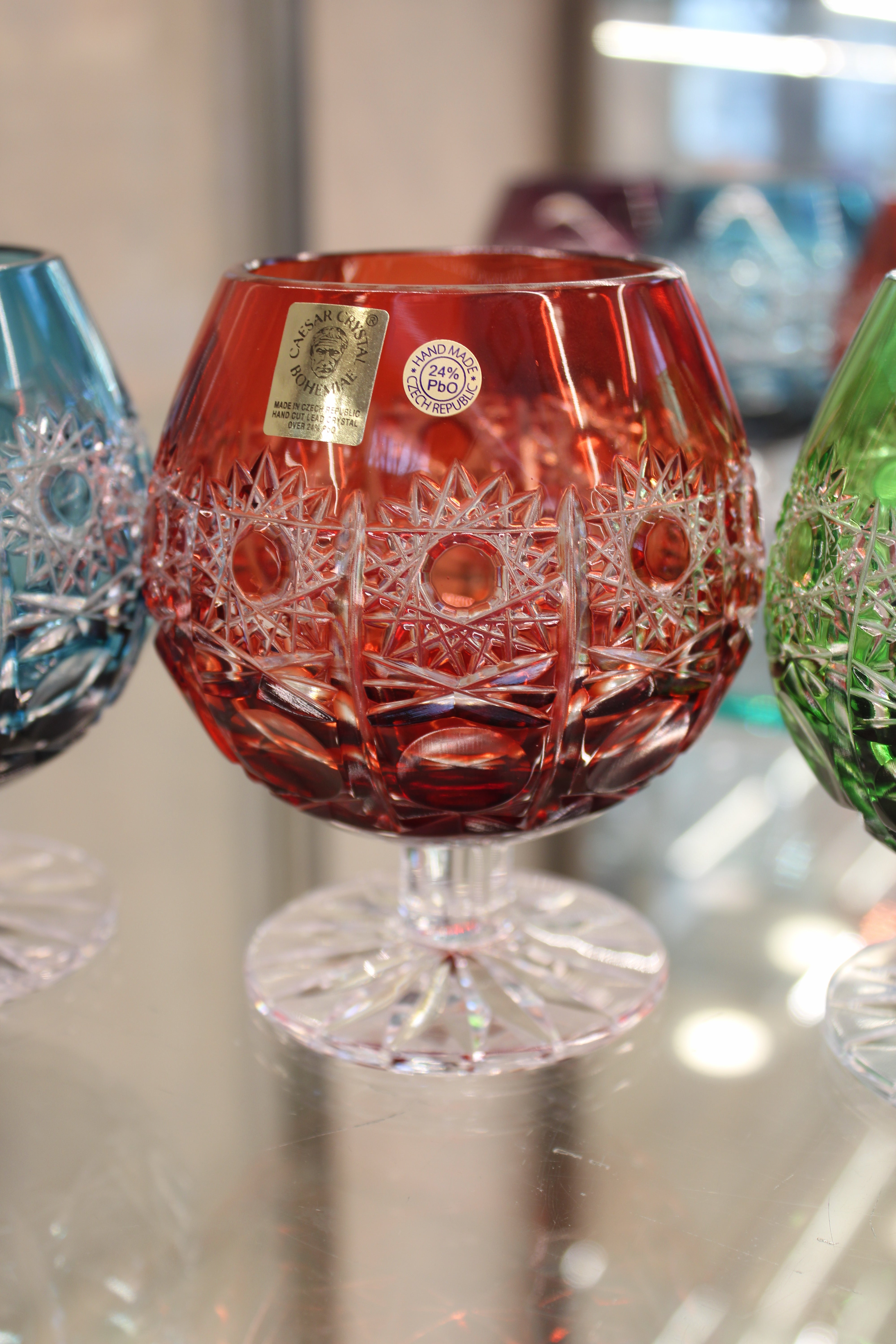 Set 6 Pahare Brandy Petra - 300 ml - multicolor